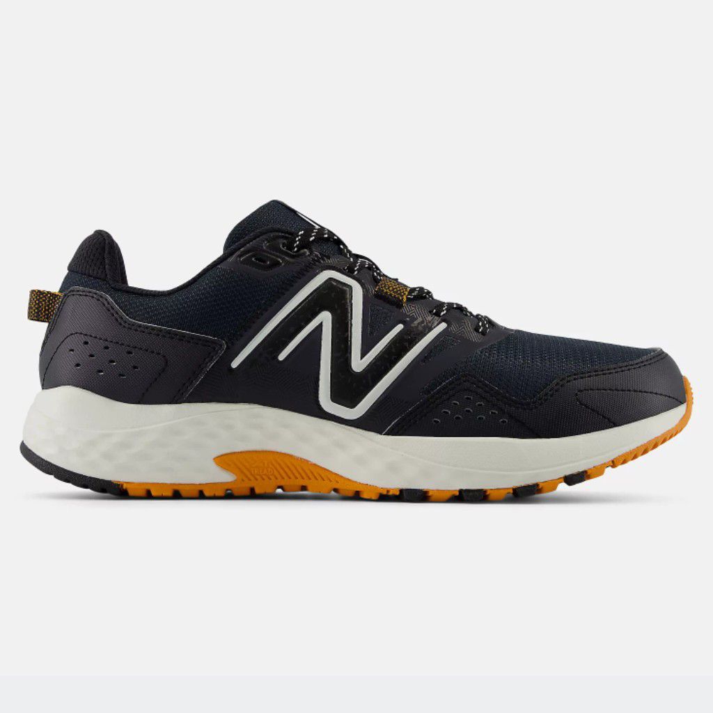 SEPATU RUNNING OUTDOOR TRAIL RUN NB 410v8 BLACK ORIGINAL BIG SIZE 45