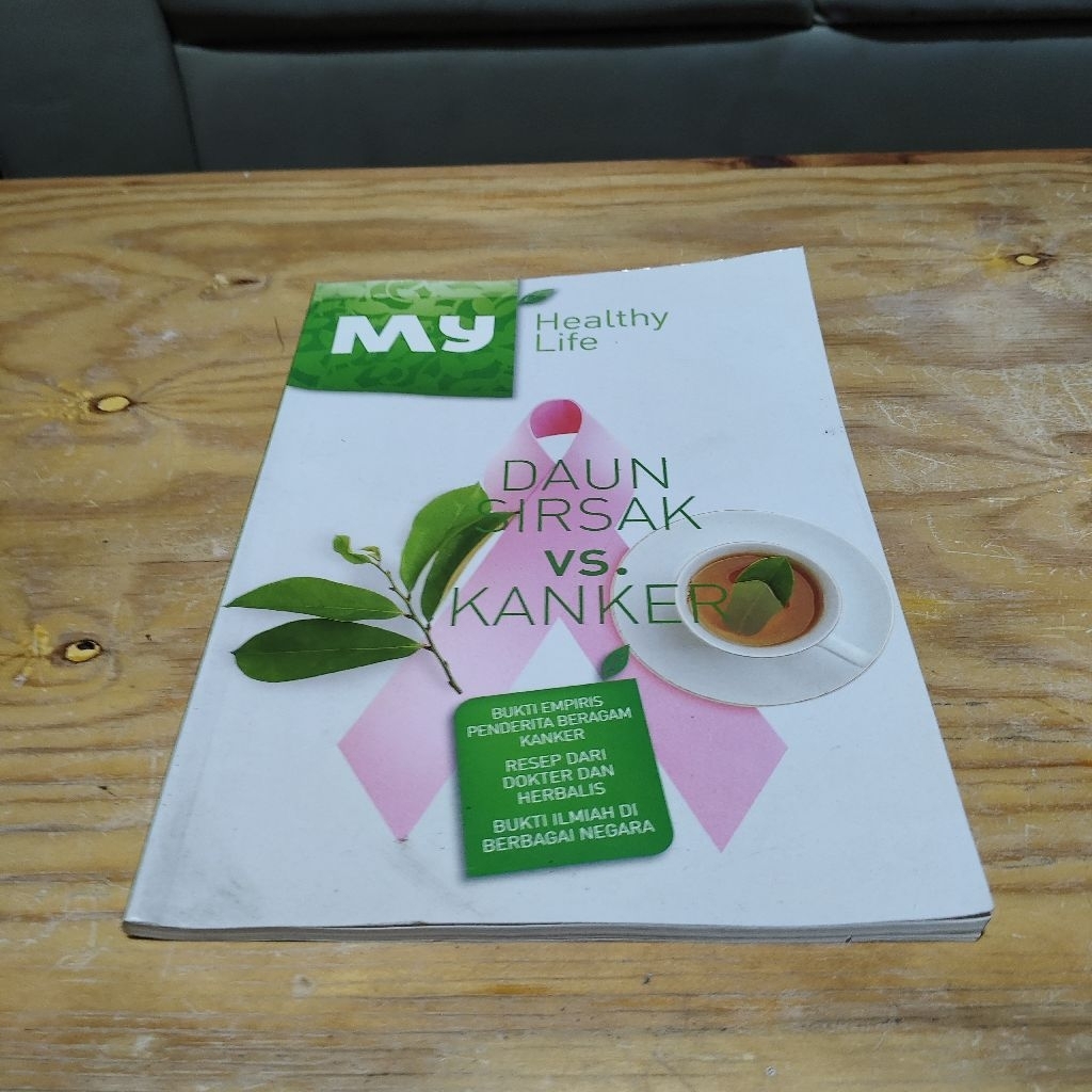 Buku My Healthy Life Daun Sirsak vs Kanker