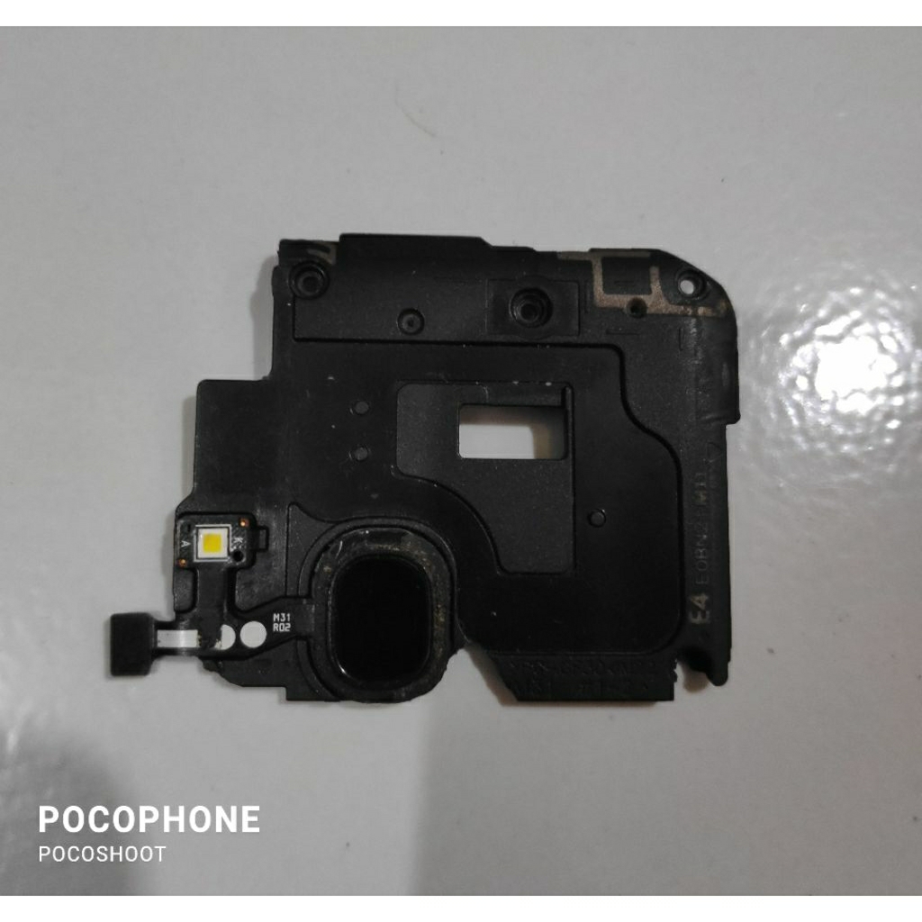 Finger print Samsung m31 hitam+ tutup mesin samsung M31 ori copotan/baca deskripsi