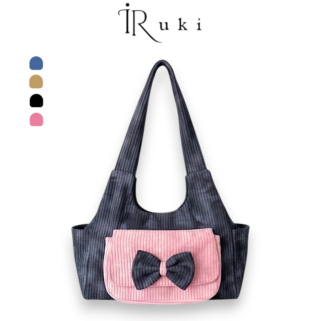 Tas Wanita ARATA / Tas Corduroy Wanita / Tas bahu Corduroy / Shoulder Bag Corduroy