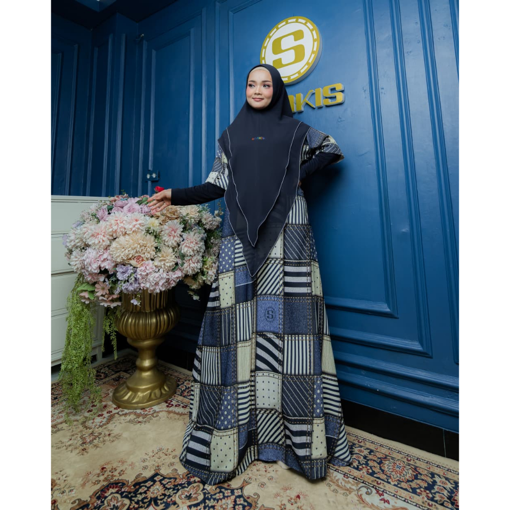 SALINDRY SERIES BY SARKIS / GAMIS SET SYARI TERBARU