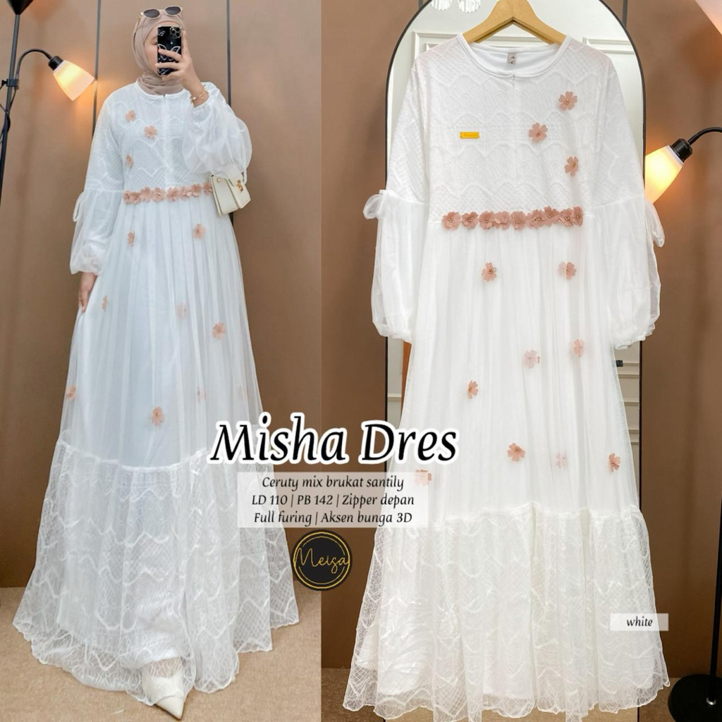 Misha Dress Gamis Muslim Premium by Meisya