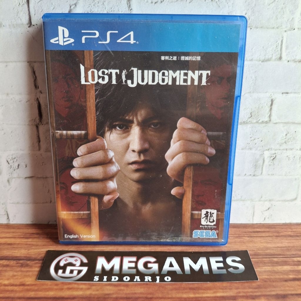 Kaset BD PS4 Lost Judgment - Second/Bekas