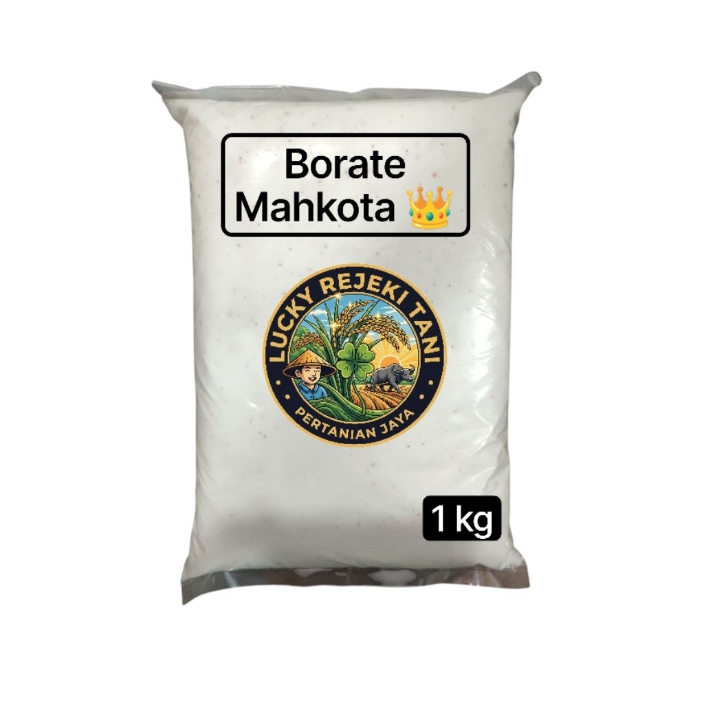 pupuk Borate mahkota kemasan repack 1 kg original