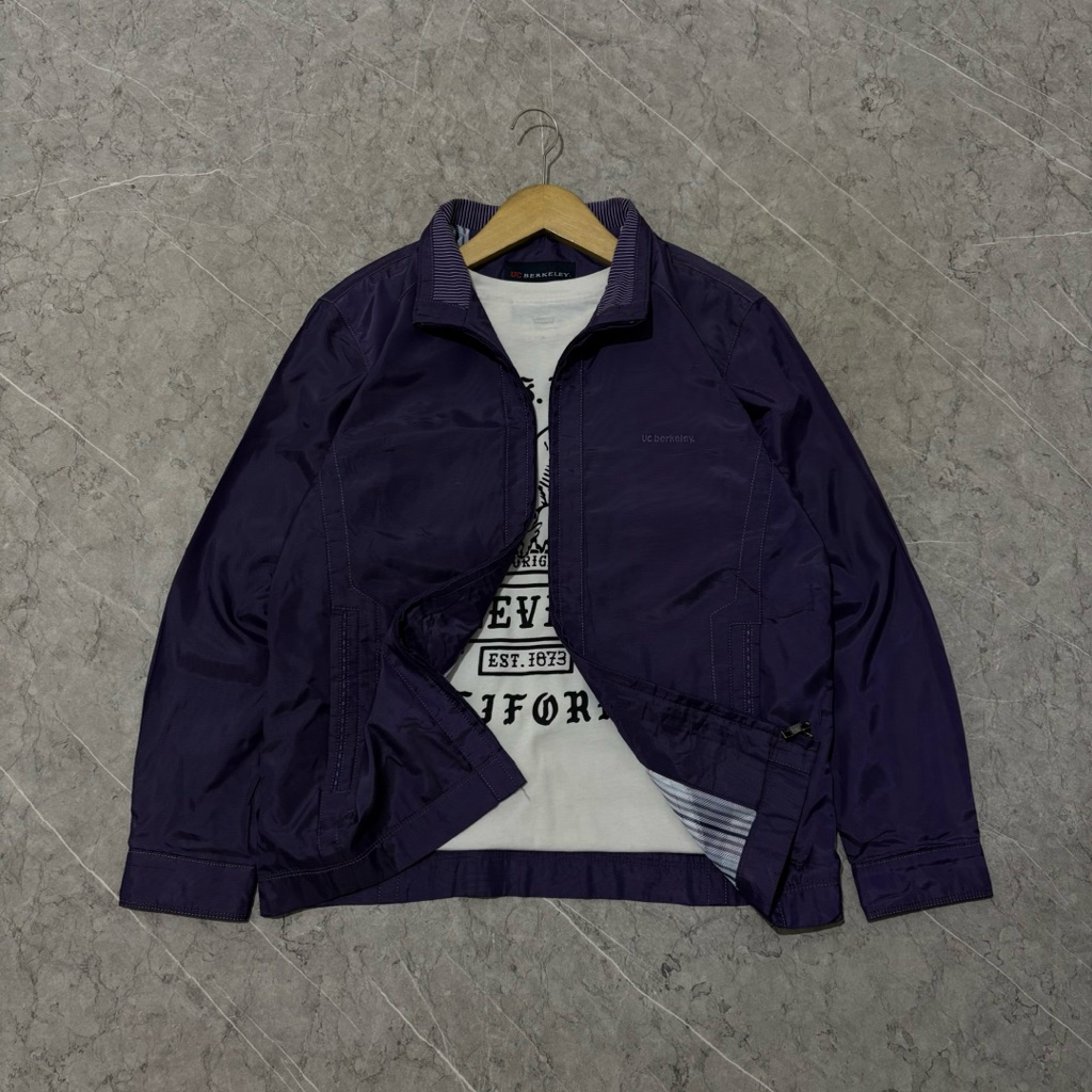 uc berkeley casual jacket size L boxy