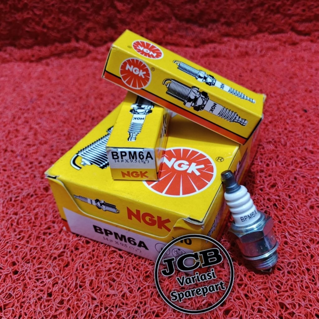 Busi BPM6A NGK/Busi NGK bpm6a pemotong rumput dan penebang kayu