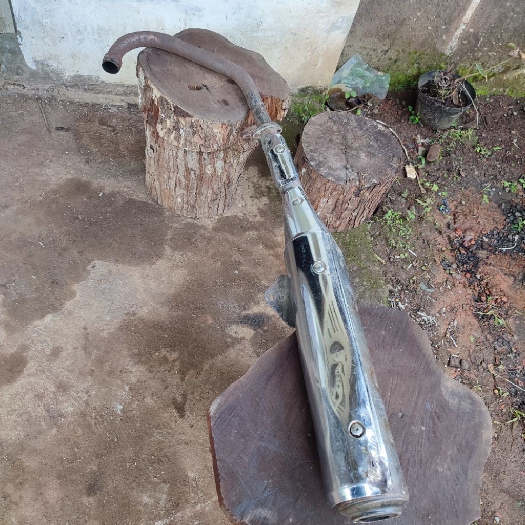 Knalpot Megapro Primus Bobokan Knalpot Megapro Primus Original Suara Bobokan Seperti Difoto Atau Vid