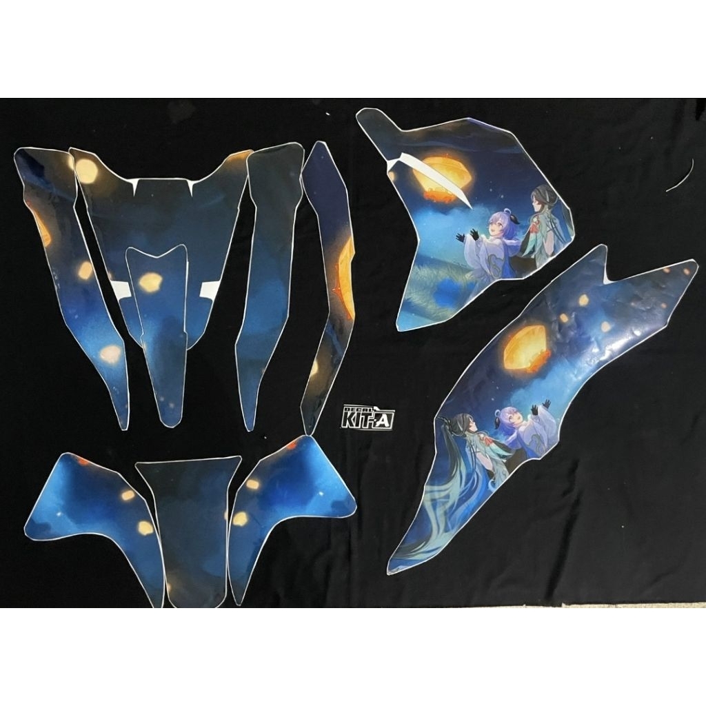 Stiker Motor full body vario 125