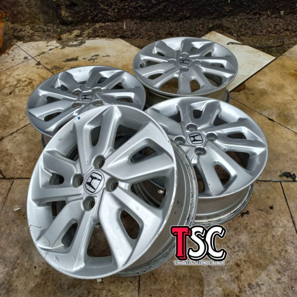 VELG ORI HONDA MOBILIO SECOND R15X5,5 PCD 4X100 PNP FREED JAZZ BRIO CITY