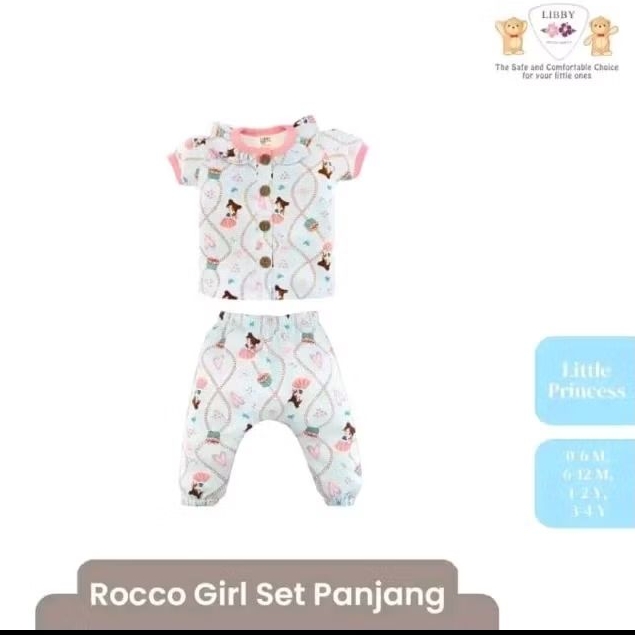 setelan libby rocco untuk anak perempuan