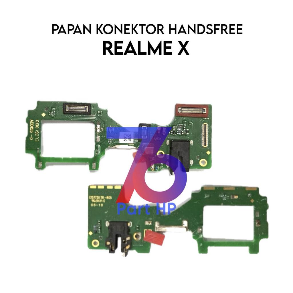 Papan Konektor Handsfree  - Realme X / RMX1901 / RMX1903 - PCB Connector