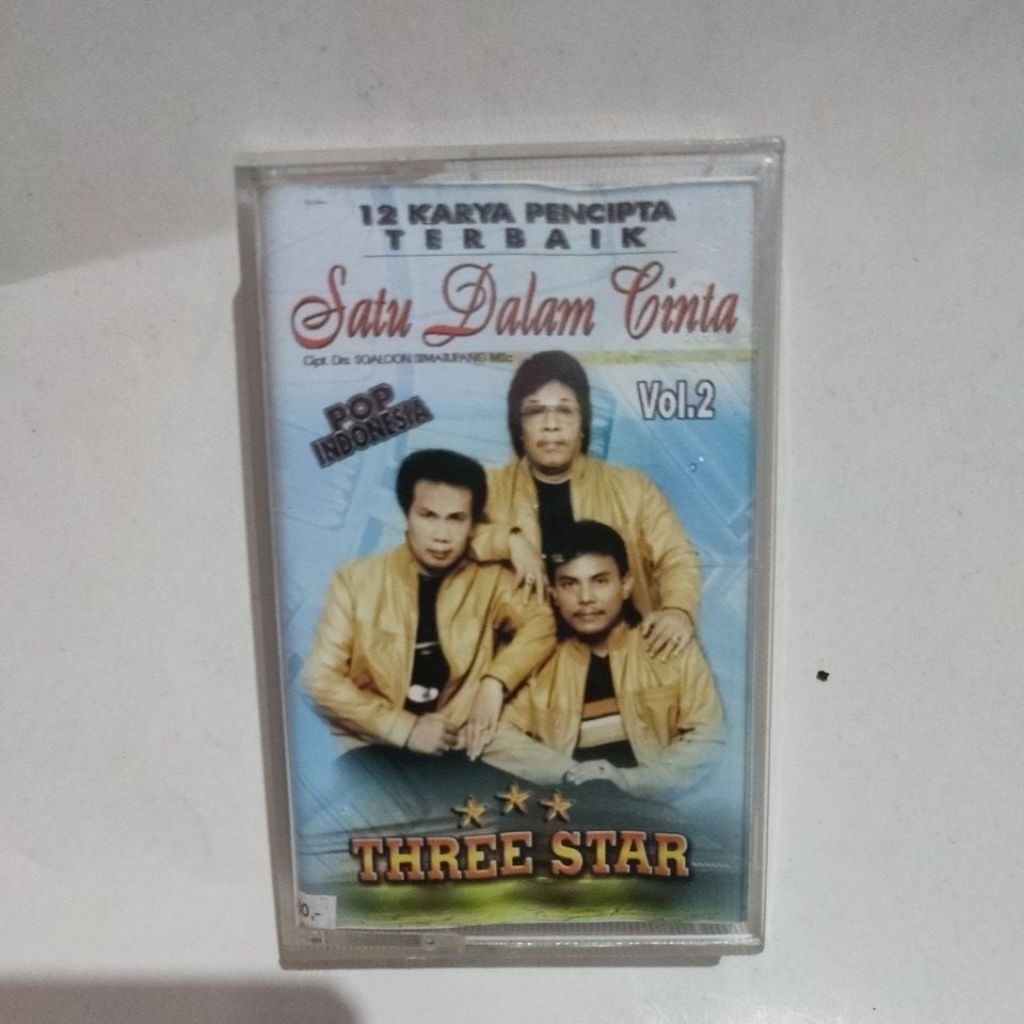 KASET THREE STAR POP INDONESIA VOL2 JOEL SIMORANGKIR BUNTHORA SITUMORANG TAGOR PANGGARIBUAN
