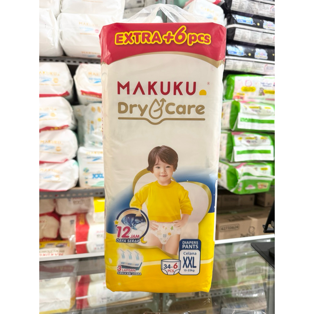 Makuku Dry Care Celana XXL 34 +6
