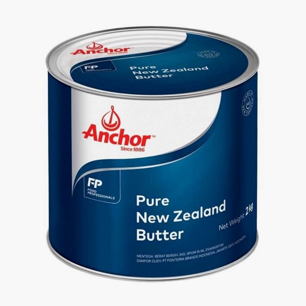 ANCHOR BUTTER 2KG / BUTTER ANCHOR KALENG 2KG / MENTEGA ANCHOR