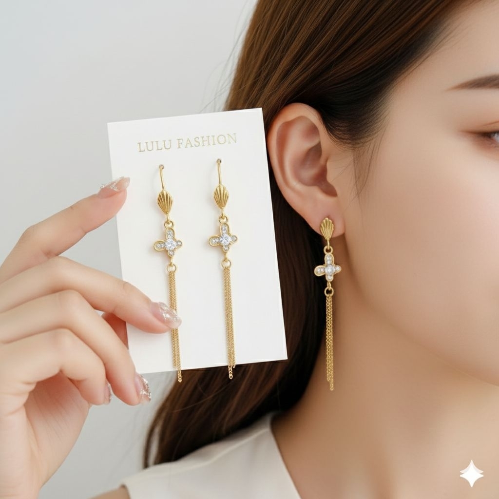 Anting jurai xuping model simple dan elegant