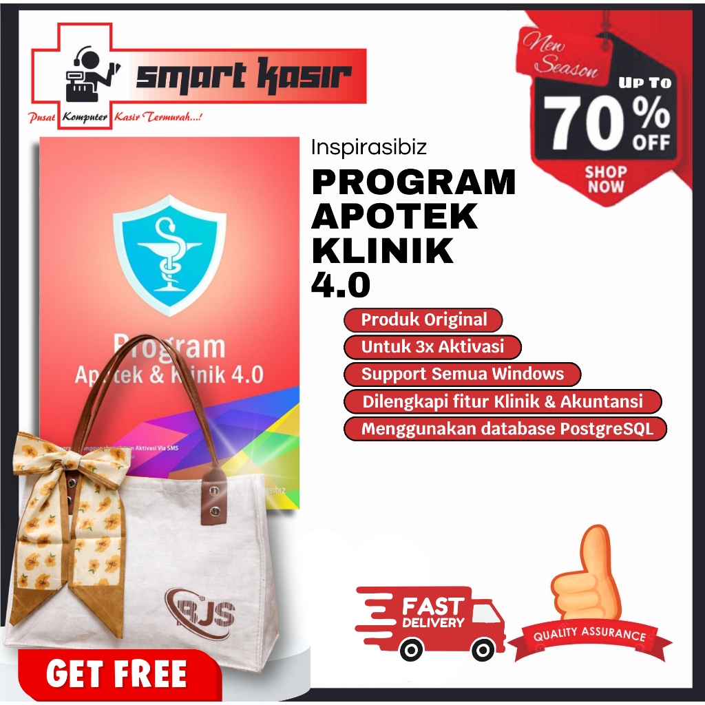 Program Apotek | Program Apotek dan Klinik | Program Apotek dan Klinik 4.0 | Program Kasir Apotek | 