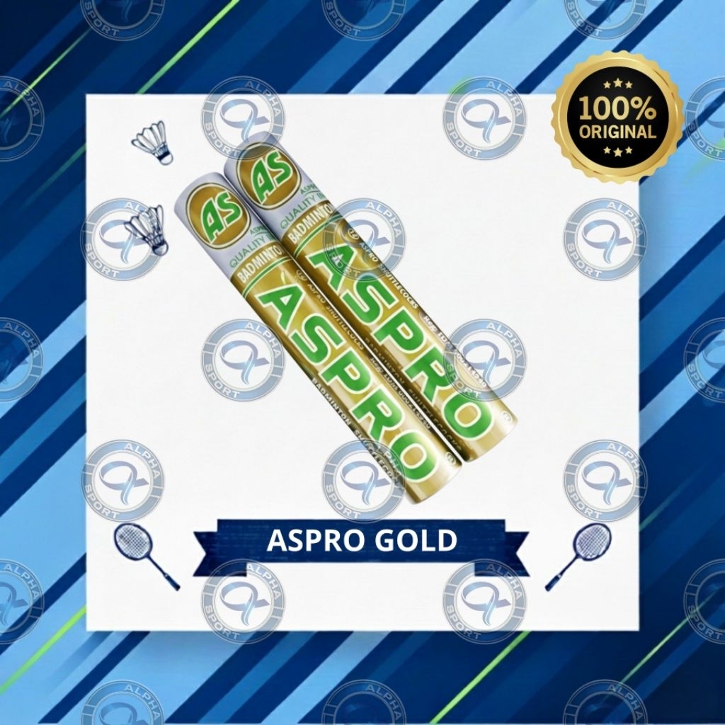 Aspro Gold Shuttlecock