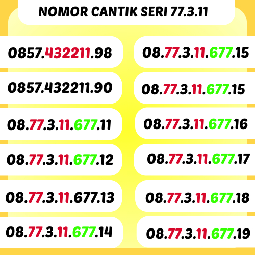 NOMOR CANTIK INDOSAT SERI 999