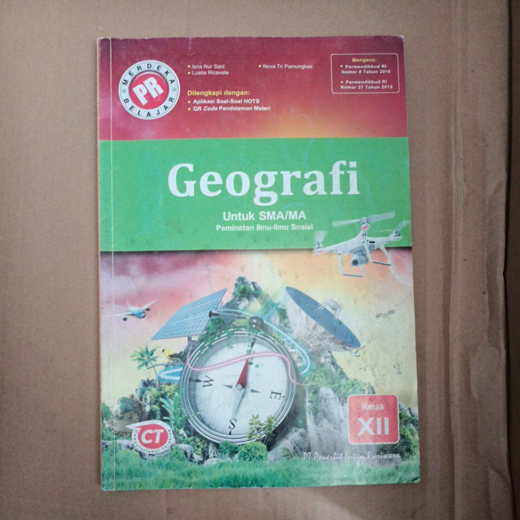 PR GEOGRAFI untuk SMA/MA kelas XII