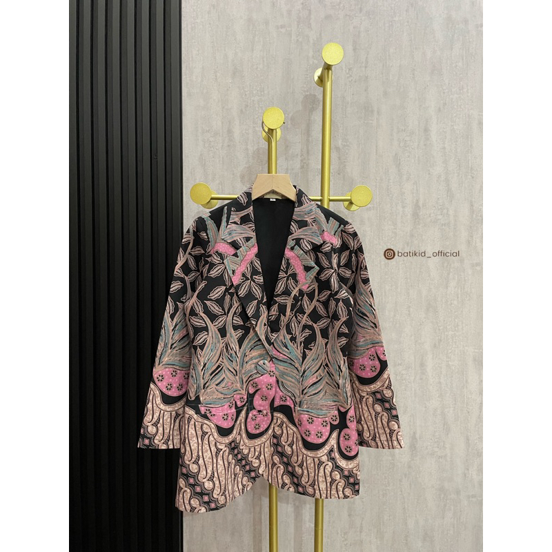 BATIKID OFFICIAL - Blazer Batik Wanita Kerja