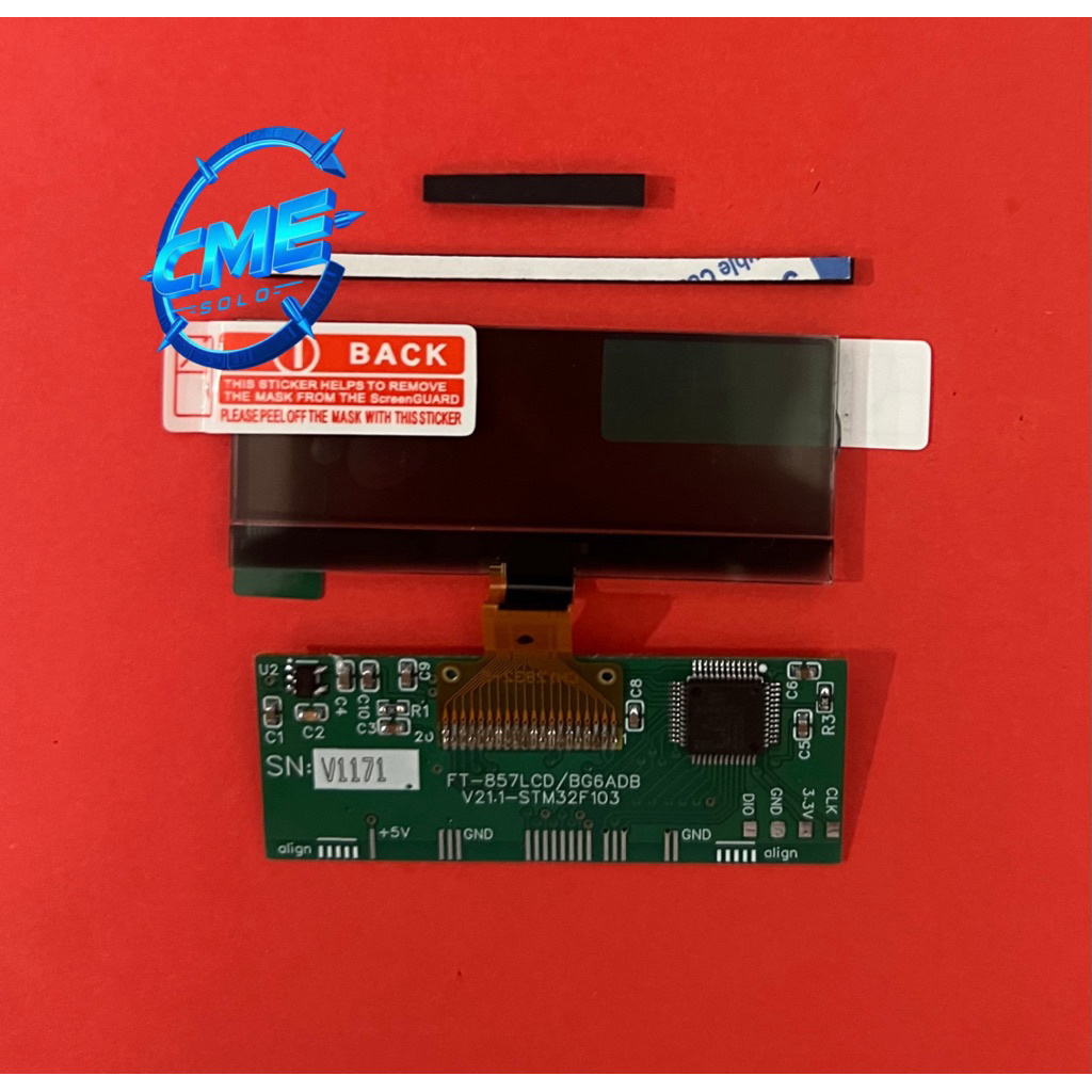 LCD YAESU FT-857 FT-857D