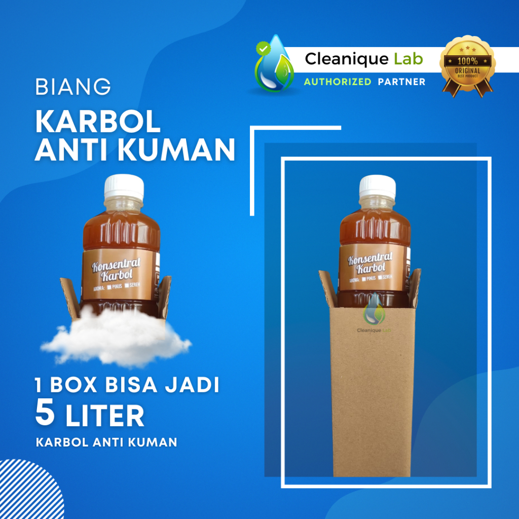 Biang Karbol Lantai Pinus & Sereh – Bibit Karbol 5 Liter