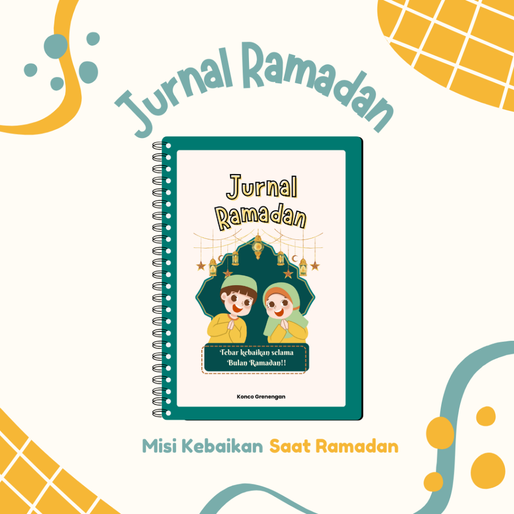 Jurnal Ramadan Anak - Buku Kegiatan Ramadhan 2026 - Buku Kegiatan Anak