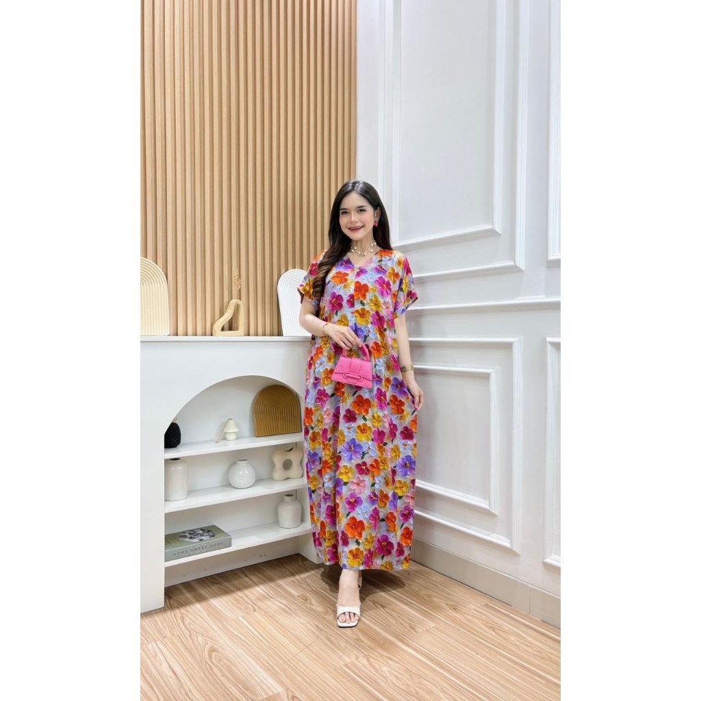 Daster Sematakaki Kanaya/ Daster Basic/ Daster Menyusui/ SMK Kanaya