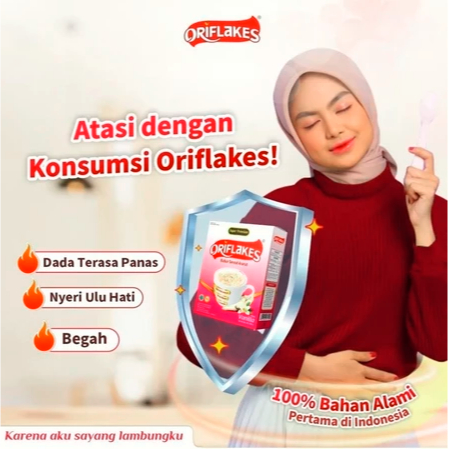 New Oriflakes daily sereal umbi garut 150 gram @5 sachet