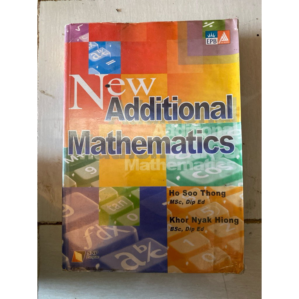 NEW ADDITIONAL MATHEMATICS