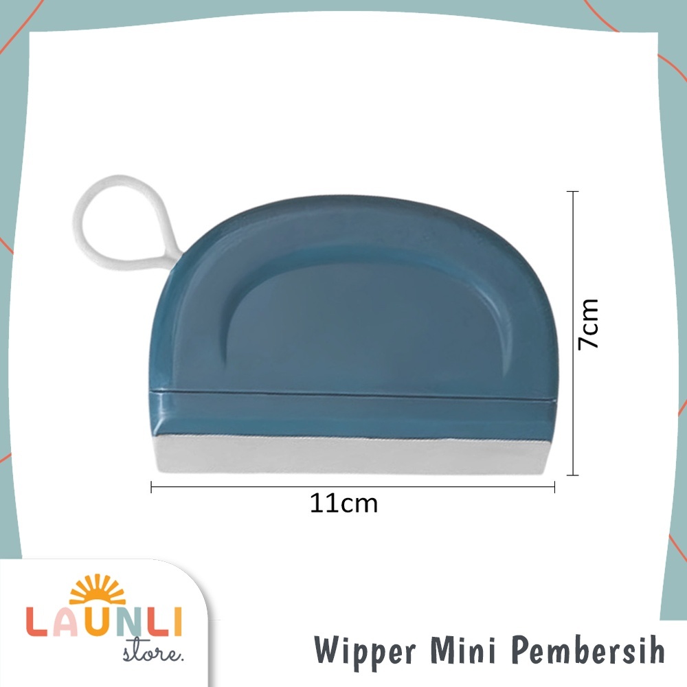 New Wiper Mini Portable Pembersih Permukaan Meja Kaca Wastafel Kamar Mandi