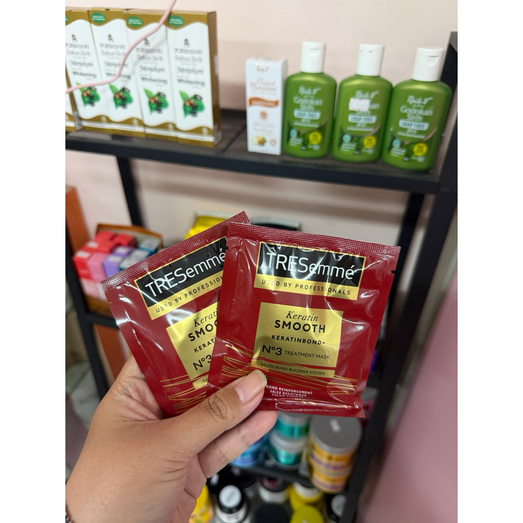 Tresemme Keratin Smooth Hair Mask | Masker Rambut Tresemme Sachet