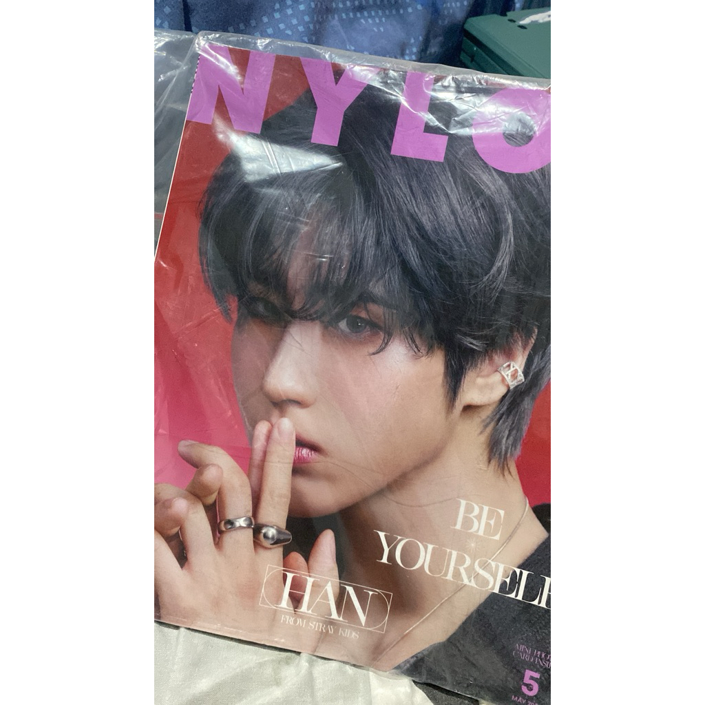 majalah nylon han jisung