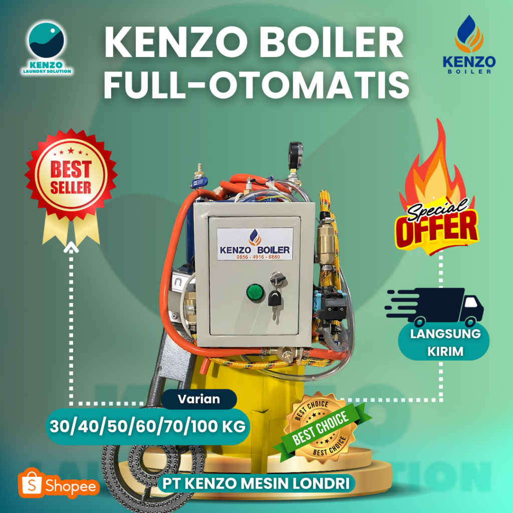 KENZO BOILER FULL-OTOMATIS