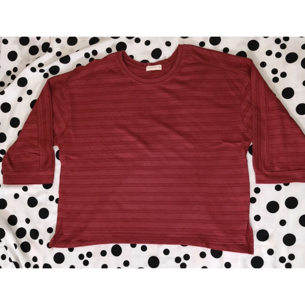 Blouse Maroon Jumbo Wanita