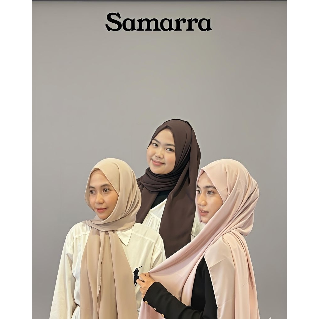 SAMARRA - Pashmina Chiffon Arab Premium Quality 200x75