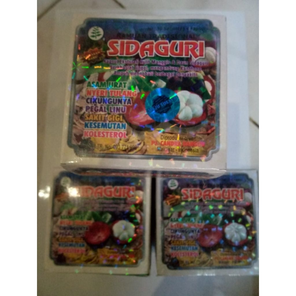 sidaguri kapsul original
