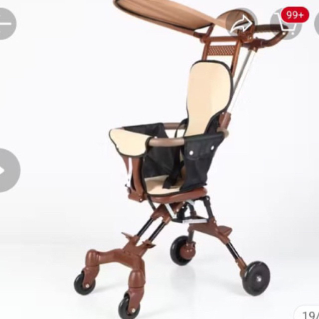 Stroller Bayi Lipat Aman, Kuat, dan Praktis