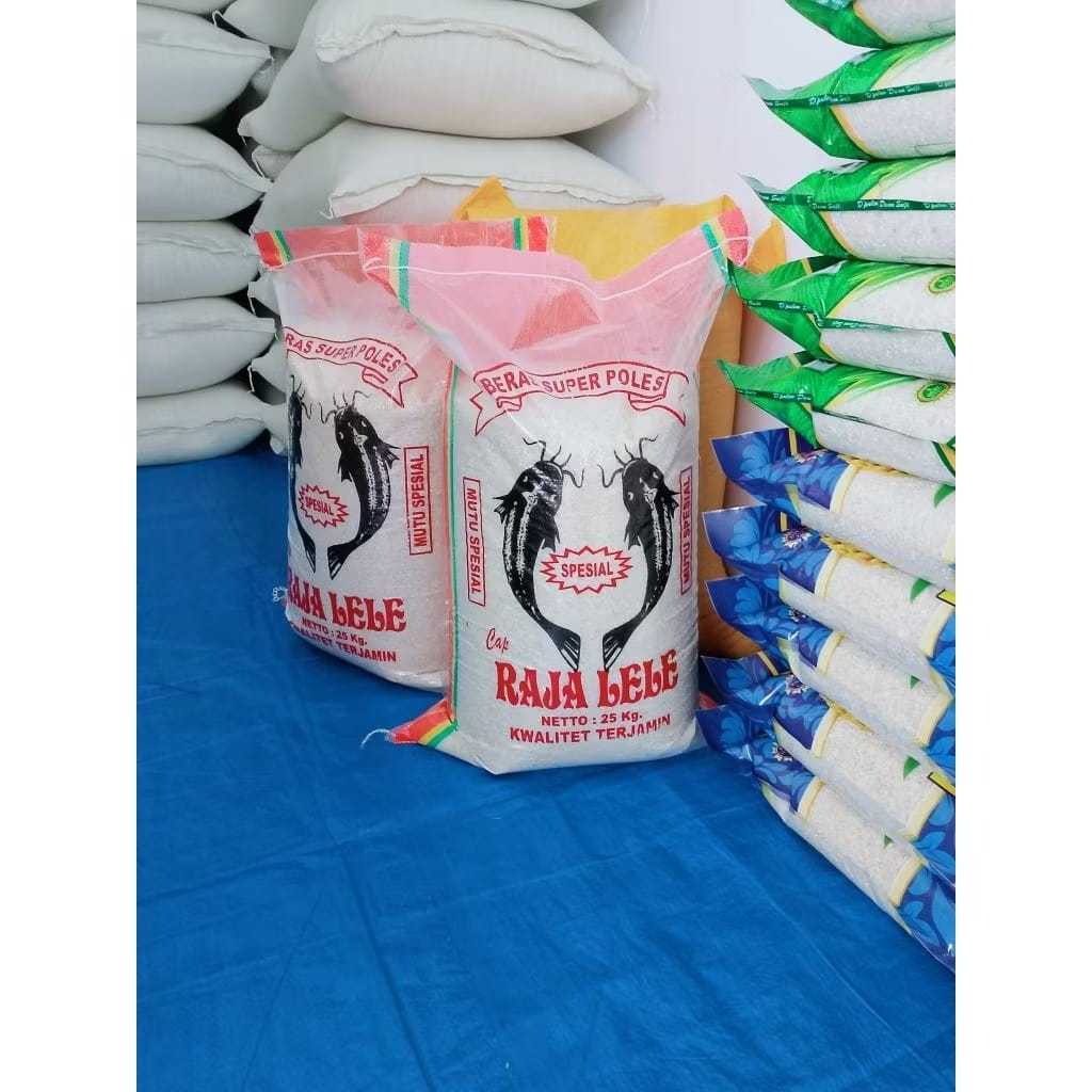 Beras raja lele 3kg baru