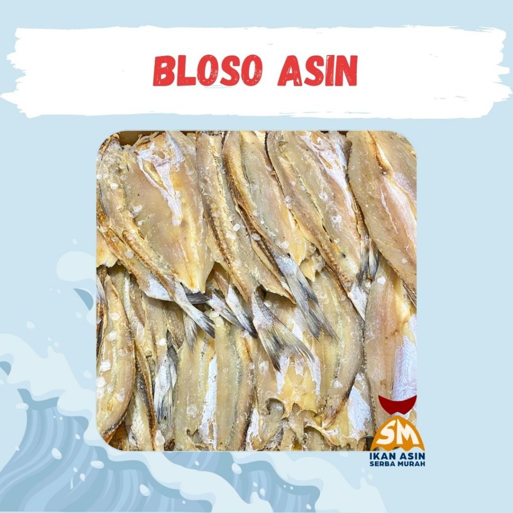 Bloso Asin | Ikan Kacang-Kacang | Ikan Asin