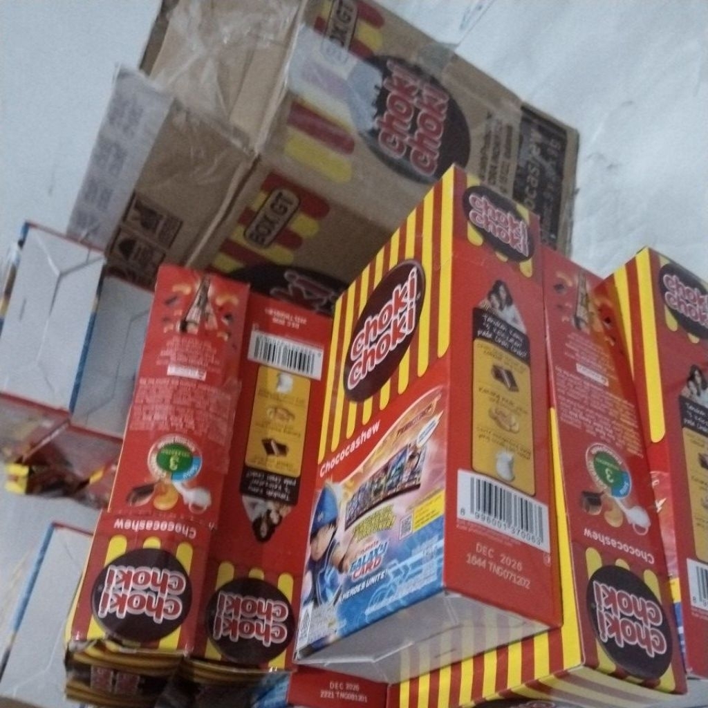 Choki Choki Boboiboy galaxy 20 pcs + card kartu Boboiboy galaxy