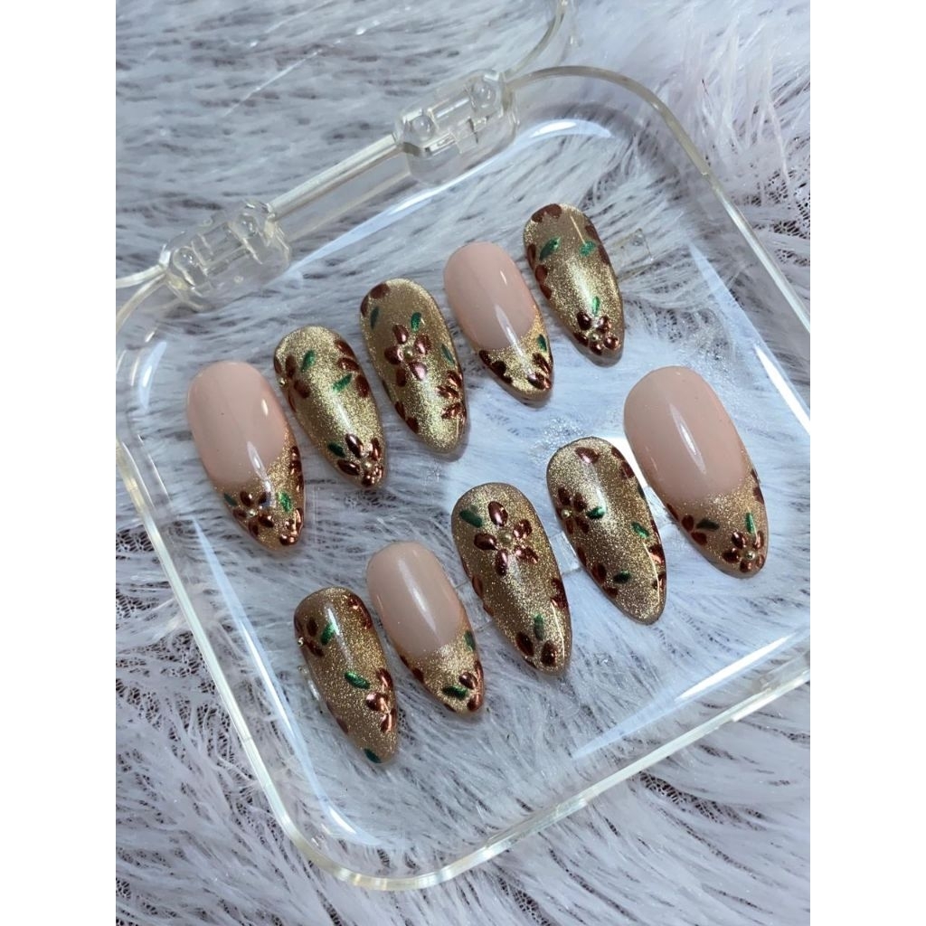 PressOnNailArtFreeBox+Lem+Kikir+BisaCustom