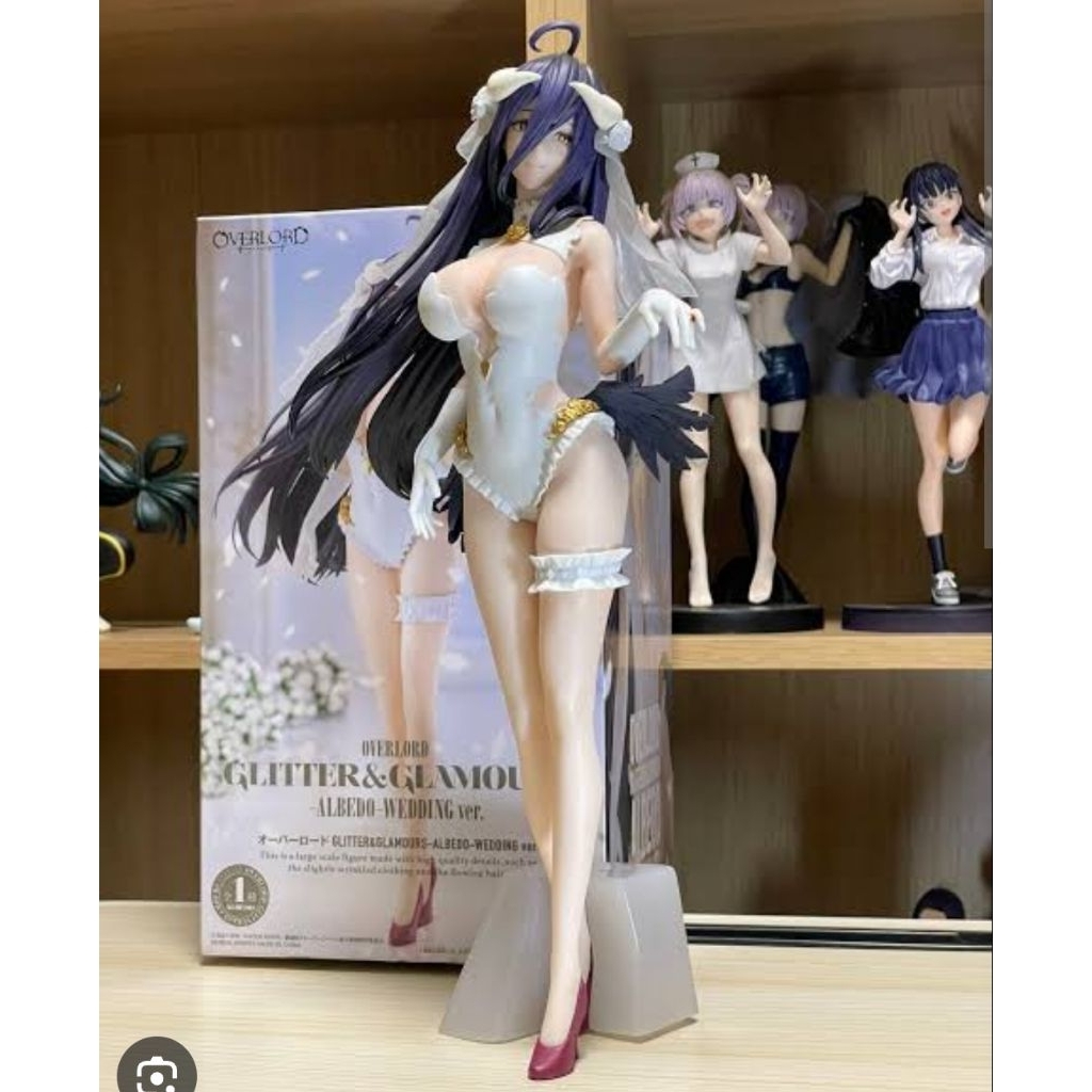 Banpresto Glitter & Glamours Overlord Albedo Wedding ver ( 27cm )