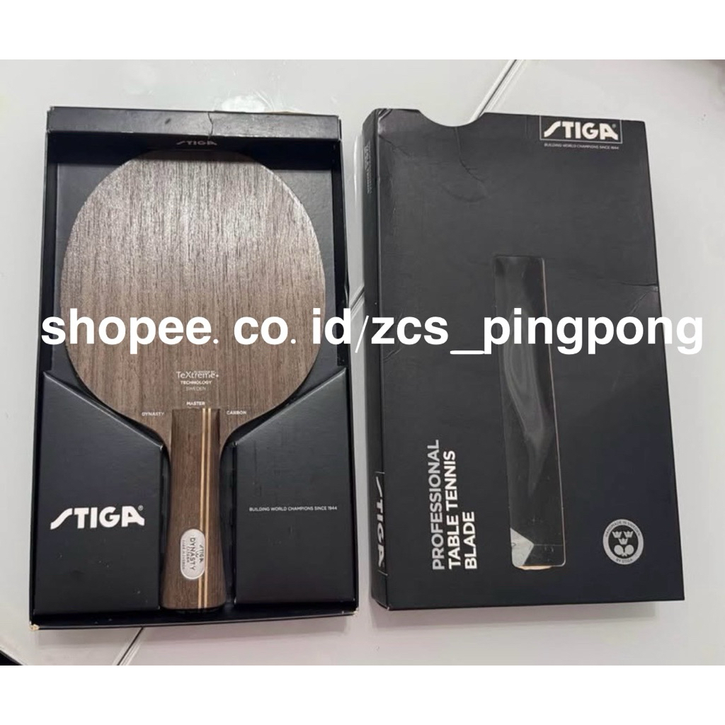 Stiga Dynasty Carbon, komposisi sm dg xuxin model