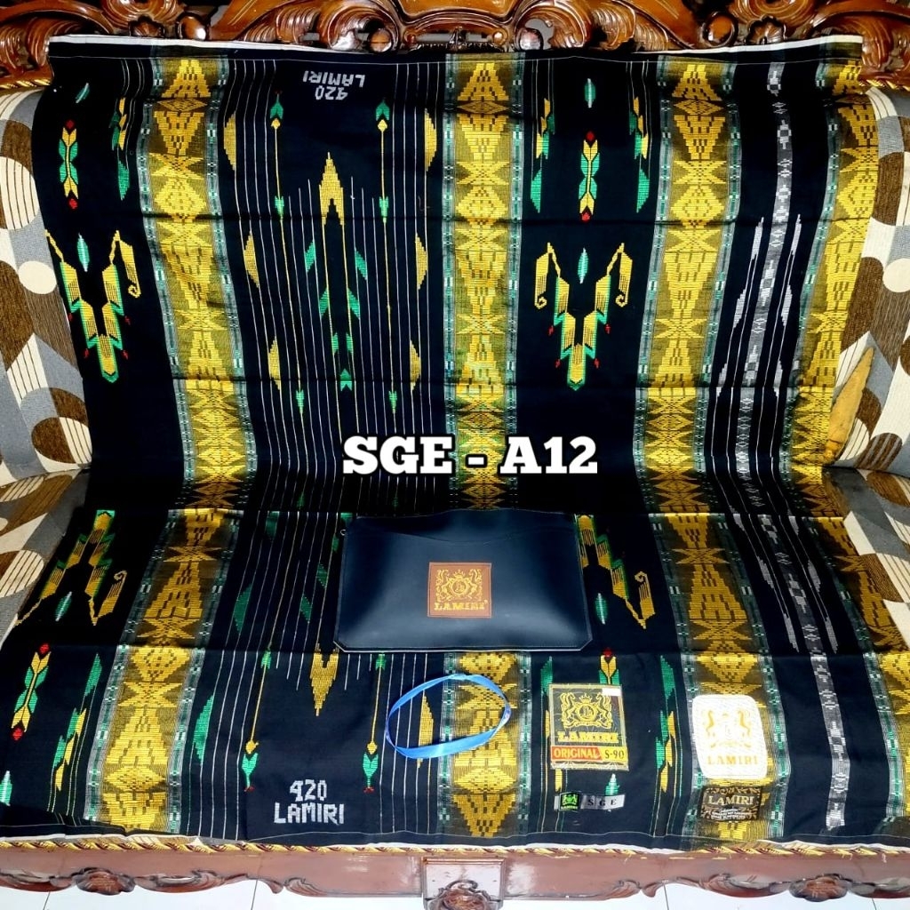 Sarung LAMIRI 420 MS Sutra 50 Motif SGE SGF Mix GOLD