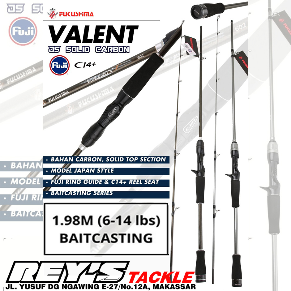 JORAN BAITCASTING SOLID CARBON FUKUSHIMA VALENT