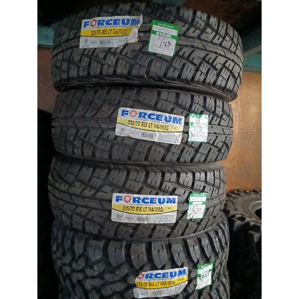 ban murah padang ukuran 235 70 r15 forceum atz 235/70 r15 produksi terbaru