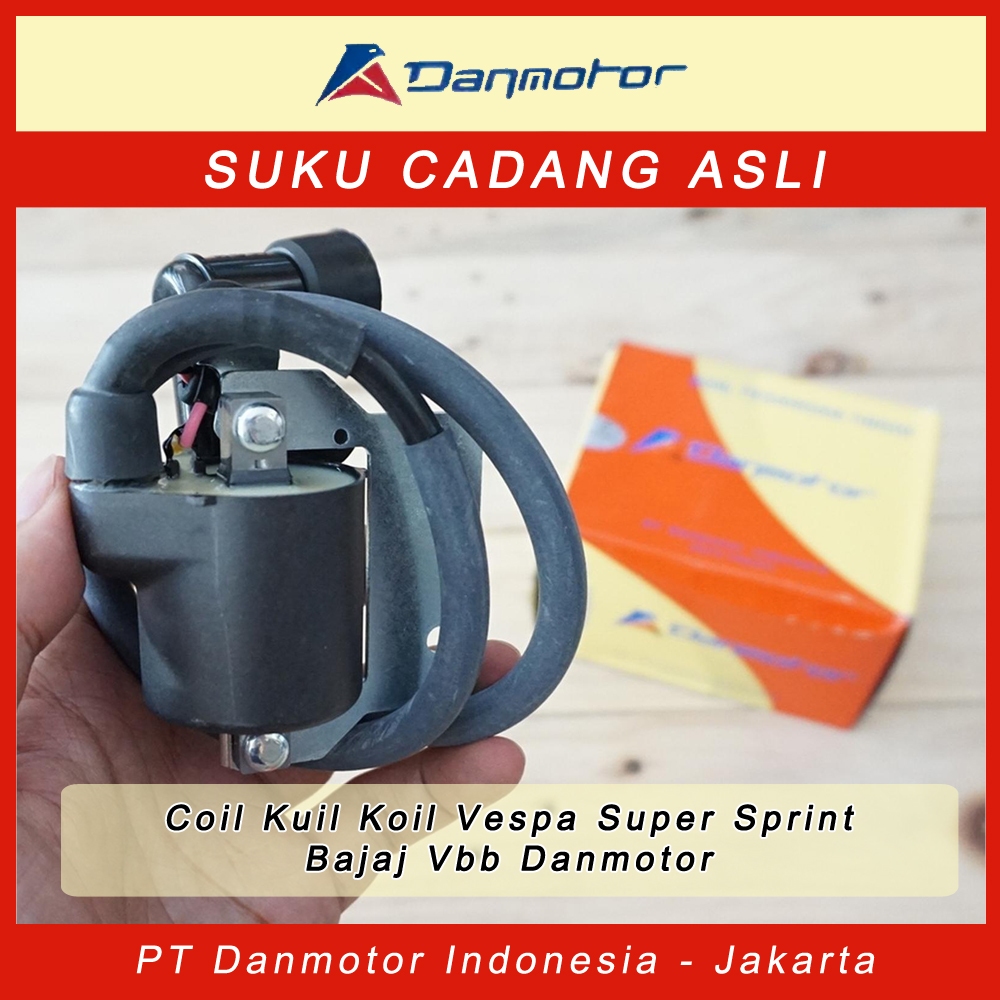 Danmotor Coil Kuil Koil Vespa Super Sprint Bajaj Vbb