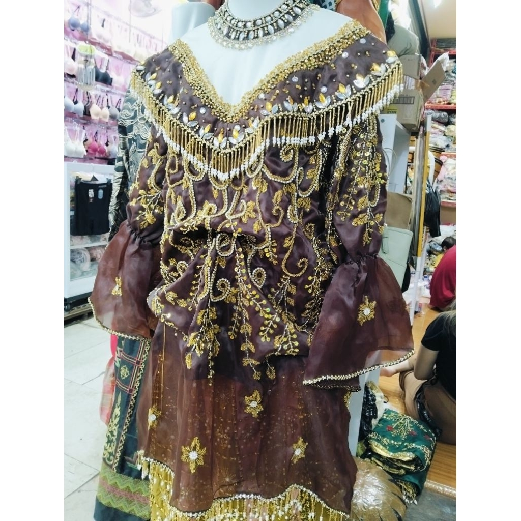 Baju pengantin modern Adat Payet full, baju Payet Bugis Makassar.