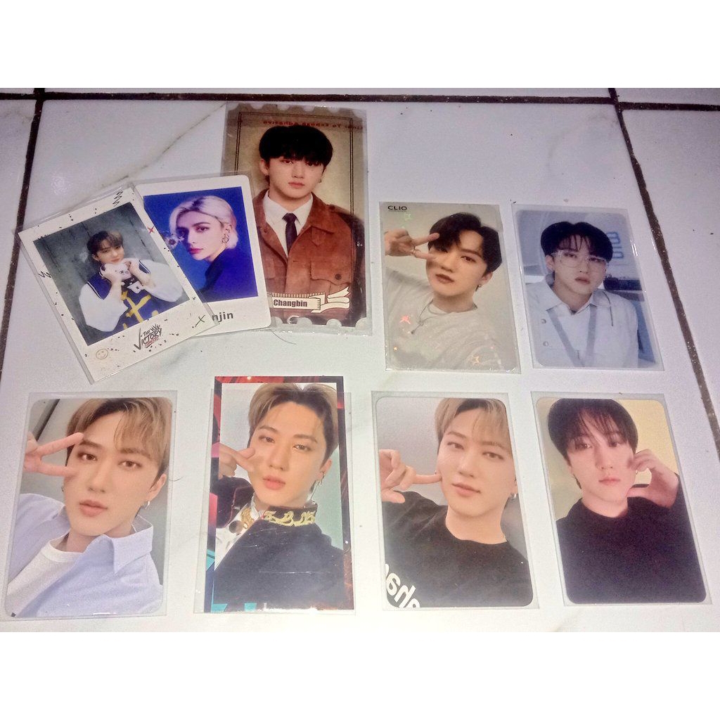 PHOTOCARD CHANGBIN STRAYKIDS BROADCAST